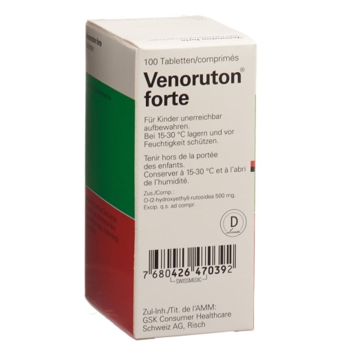 Venoruton Forte 500mg 100 Tabletten buy online