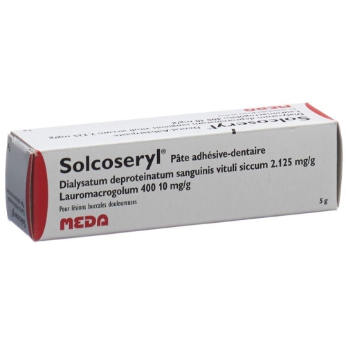 Solcoseryl Dental Adhaesivpaste 5g buy online