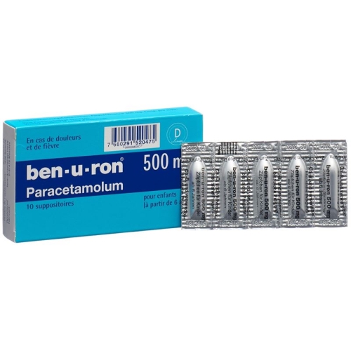 Ben U Ron 500mg 10 Zäpfchen buy online