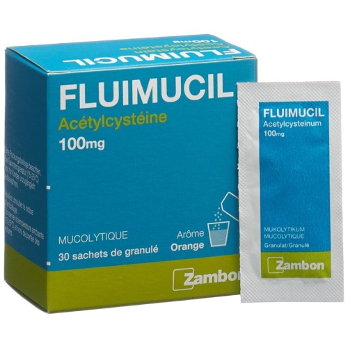 Fluimucil Granulat 100mg Kind Beutel 30 Stück buy online