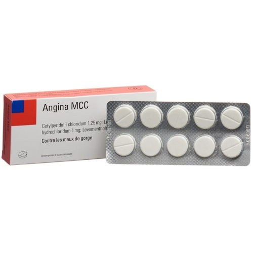 Angina Mcc Streuli Lutschtabletten 30 Stück buy online