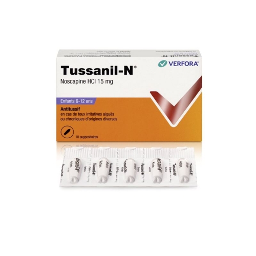 Tussanil N 15mg Kinder 10 Zäpfchen buy online