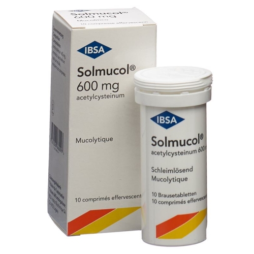 Solmucol 600mg 10 Brausetabletten buy online