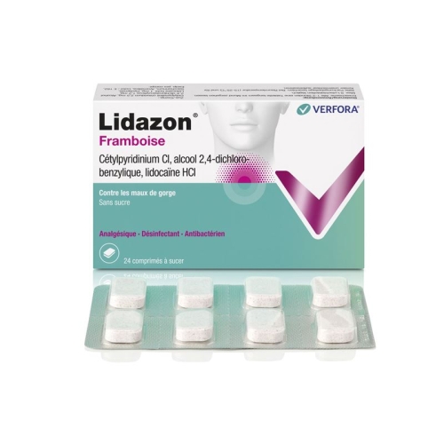 Lidazon Himbeer 24 Lutschtabletten buy online