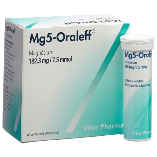 Mg5 Oraleff 60 Brausetabletten buy online