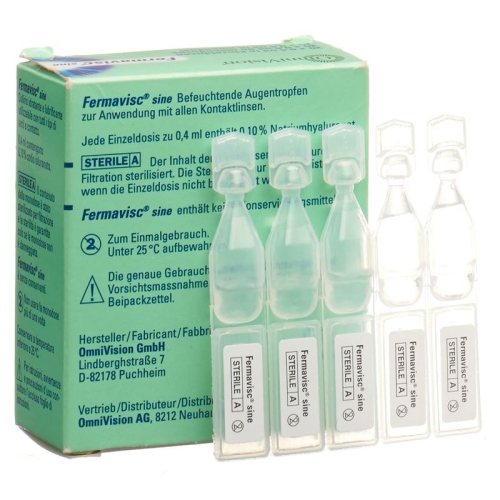 Fermavisc Sine Augentropfen 20x 0.4ml buy online