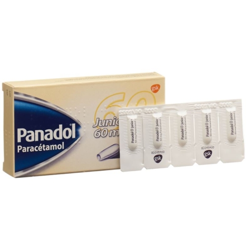 Panadol Junior Zäpfchen 60mg 10 Stück buy online