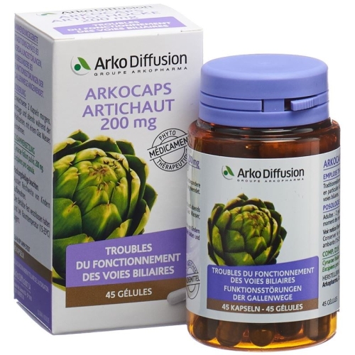 Arkocaps Artischocken Kapseln 200mg 45 Stück buy online