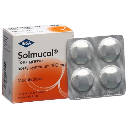 Solmucol 100mg 24 Lutschtabletten buy online