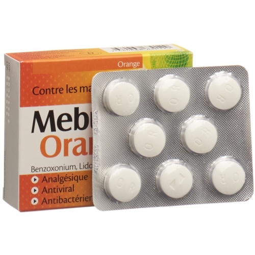 Mebuca Orange 24 Lutschtabletten buy online