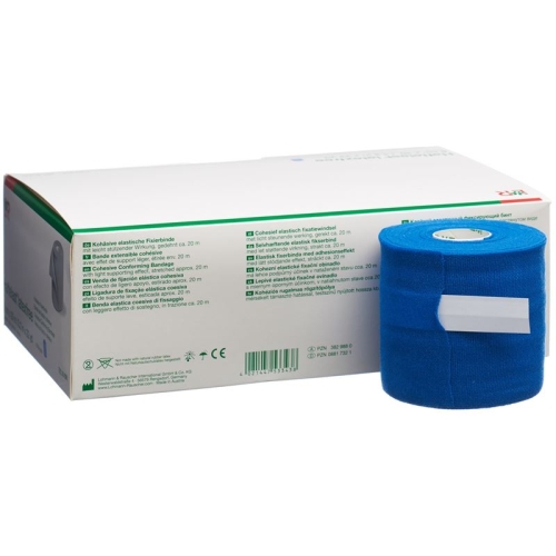 Exemplary load latex-free cohesive bandage 8cmx20m blue 6 pcs buy online