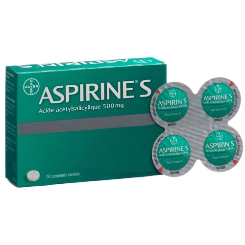 Aspirin 500 mg tbl S 20 pcs buy online