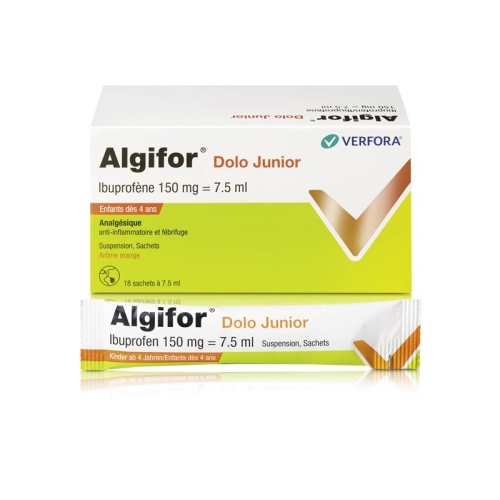 Algifor Dolo Junior Susp 150 mg / 7.5ml 18 Btl 7.5 ml buy online