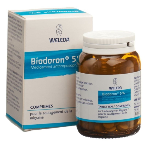 Biodoron 5% Tabl Glasfl 250 pcs buy online