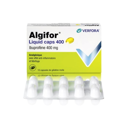 Algifor Liquid Caps 400 mg 10 pcs buy online