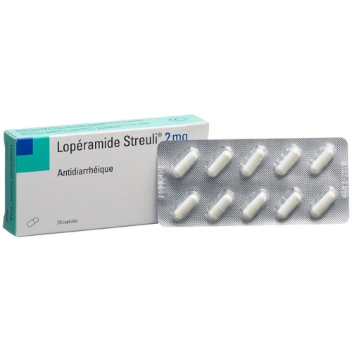 Loperamide 2 mg Streuli Kaps 20 pcs buy online