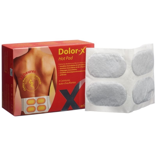 Dolor-X Hot Pad heat envelopes 4 pcs buy online