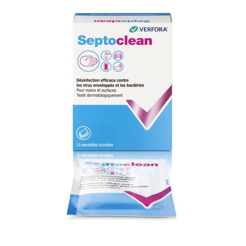 Septo-Clean Desinfektion Feuchttücher 10 Stück buy online