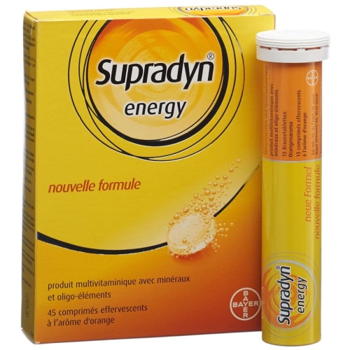 Supradyn Pro Energy-Complex Effervescent tablets 45 pieces buy online