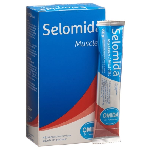 Selomida Muskeln Pulver 12 Beutel 7.5g buy online