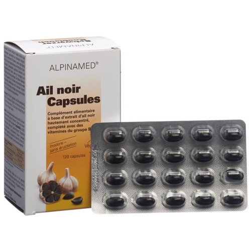 Alpinamed Black Garlic Capsules 120 pieces buy online