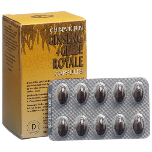 China Kirin Ginseng + Gelee Royale Kapseln 60 Stück buy online