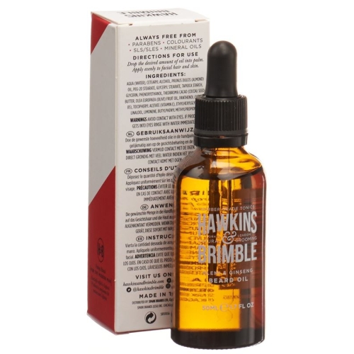 Hawkins & Brimble Beard Oil Flasche 50ml buy online