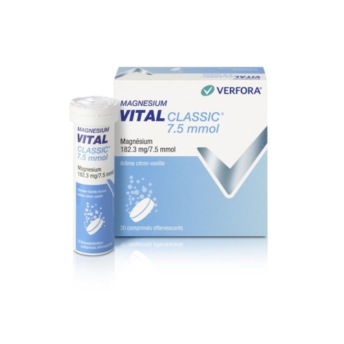 Magnesium Vital Classic Brausetabl 7.5 mmol 30 pcs buy online