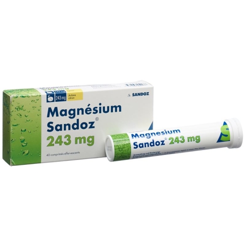 Magnesium Sandoz Brausetabletten 40 Stück buy online