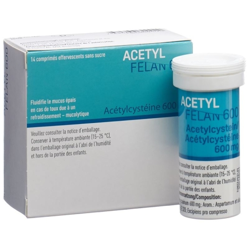 Acetylfelan Brausetabletten 600mg Dose 14 Stück buy online