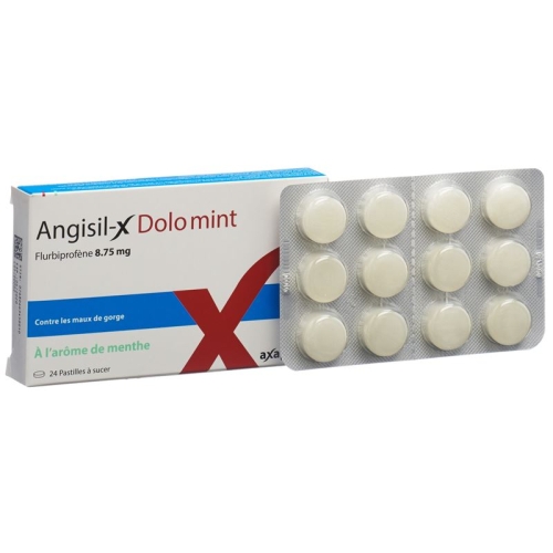 Angisil-x Dolo Lutschtabletten 8.75mg Mint 24 Stück buy online