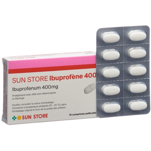 Sun Store Ibuprofen Filmtabletten 400mg 10 Stück buy online