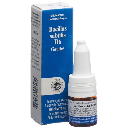 Sanum Bacillus Subtilis Tropfen D 6 (neu) Flasche 5ml buy online