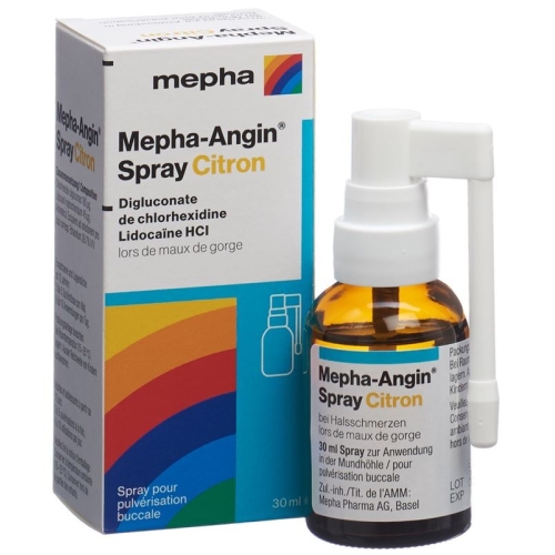 Mepha-angin Spray Citron Flasche 30ml buy online