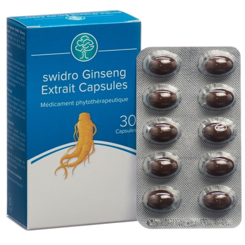 Swidro Ginseng Extrakt Kapseln 30 Stück buy online