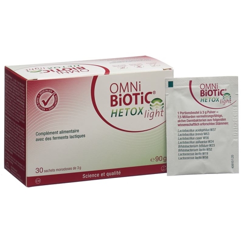 Omni-Biotic Hetox light powder 30x 3g buy online