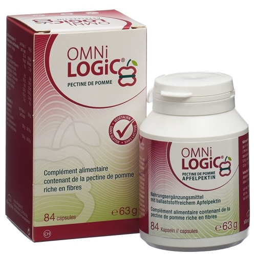 Omni-logic Apfelpektin Kapseln Dose 84 Stück buy online