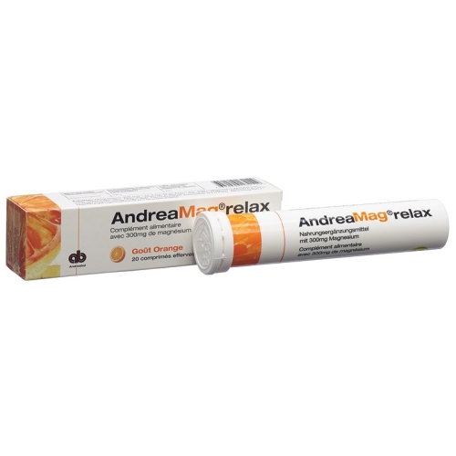 Andreamag Relax Brausetabletten Orangenaroma 20 Stück buy online