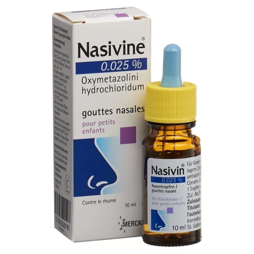 Nasivin Tropfen 0.025% Kind 10ml buy online