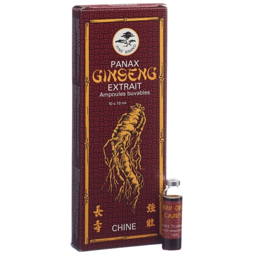 Panax Ginseng Lösung Trinkampullen 10 Stück buy online