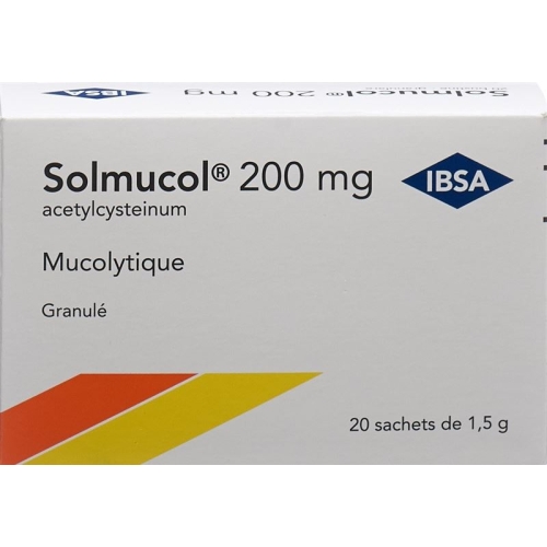 Solmucol 200mg 20 Beutel buy online