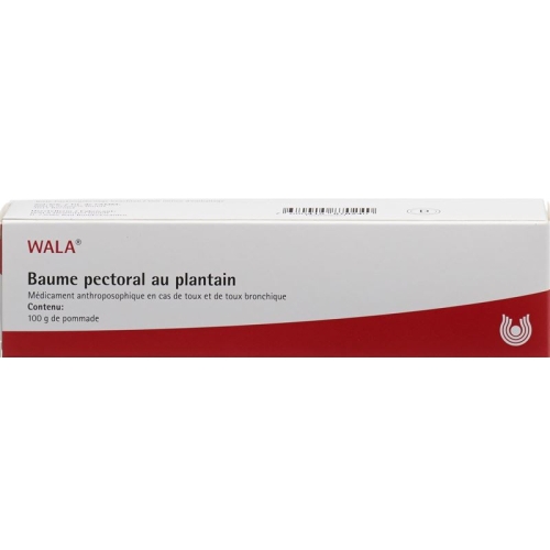 Wala Plantago Bronchialbalsam Tube 100g buy online