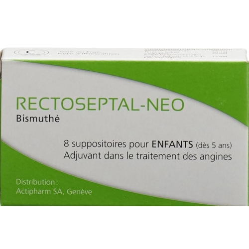 Rectoseptal Neo Wismut Zäpfchen Kind 8 Stück buy online