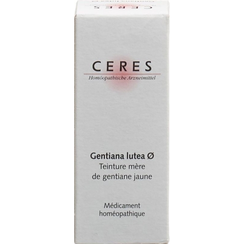 Ceres Gentiana Lutea Urtinkt 20ml buy online