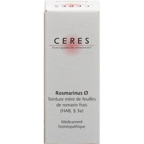 Ceres Rosmarinus Officinalis Urtinktur 20ml buy online