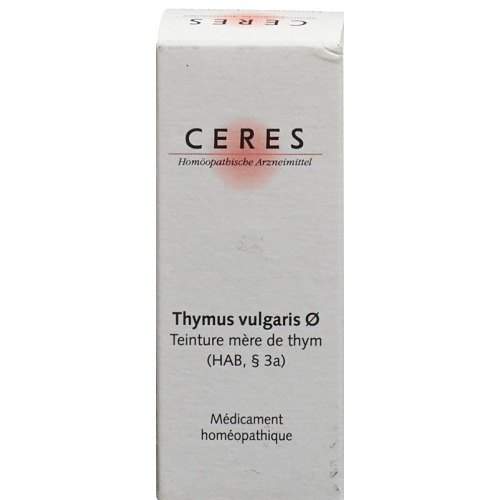 Ceres Thymus Vulgaris Urtinktur 20ml buy online