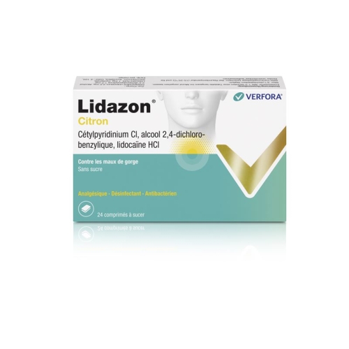 Lidazon Zitrone 24 Lutschtabletten buy online