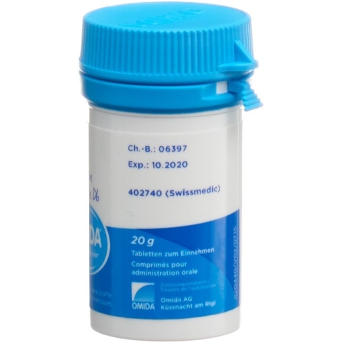 Omida Schüssler Nr. 10 Natrium Sulfat Tabletten D6 20g buy online