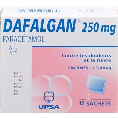 Dafalgan 250mg 12 Beutel buy online