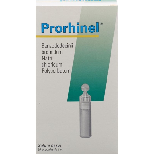 Prorhinel Lösung 30 Ampullen 5ml buy online